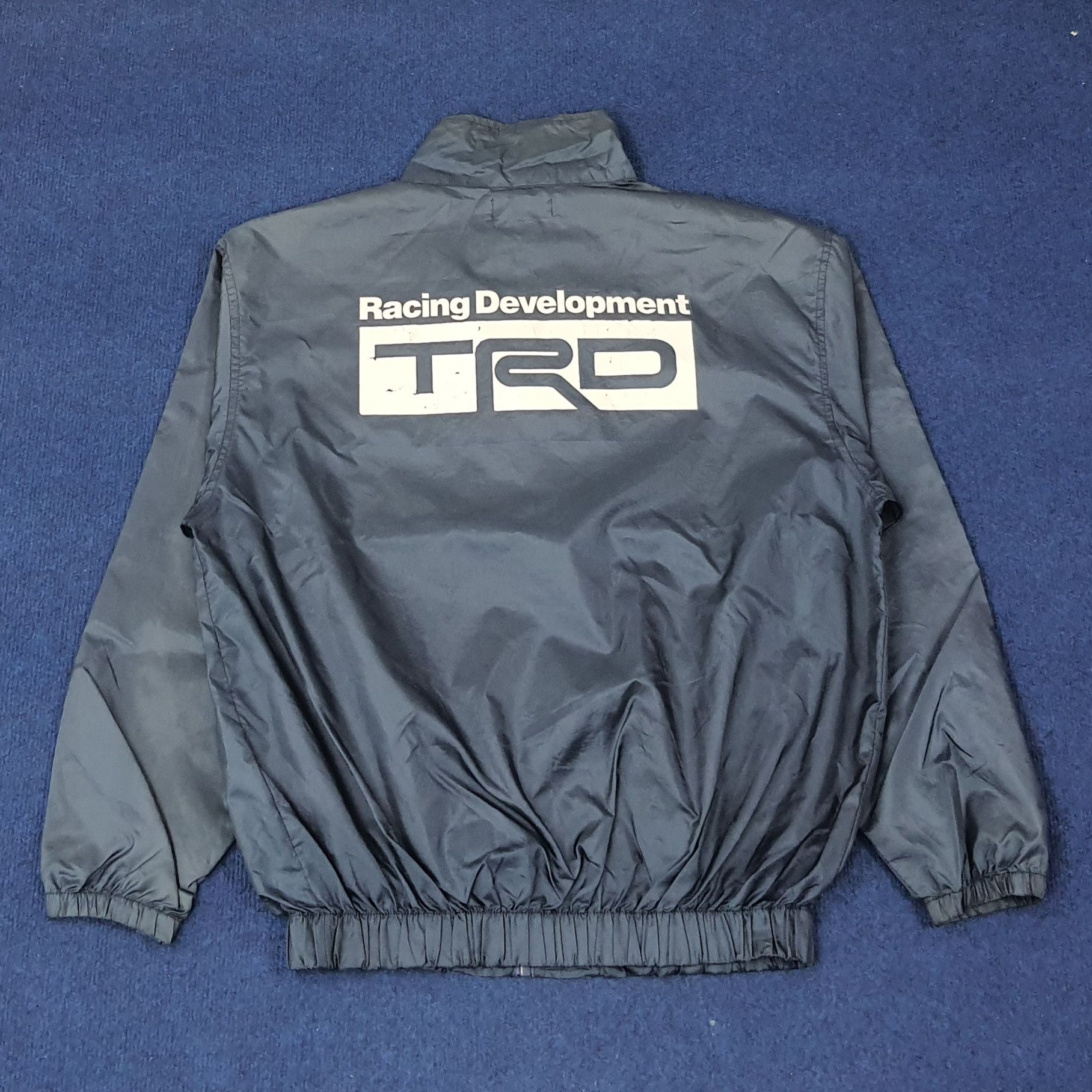 Japanese Brand × Vintage Vintage TRD Toyota Motorsports Windbreaker Jacket C220N1 Size US L / EU 52-54 / 3 - 1 Thumbnail