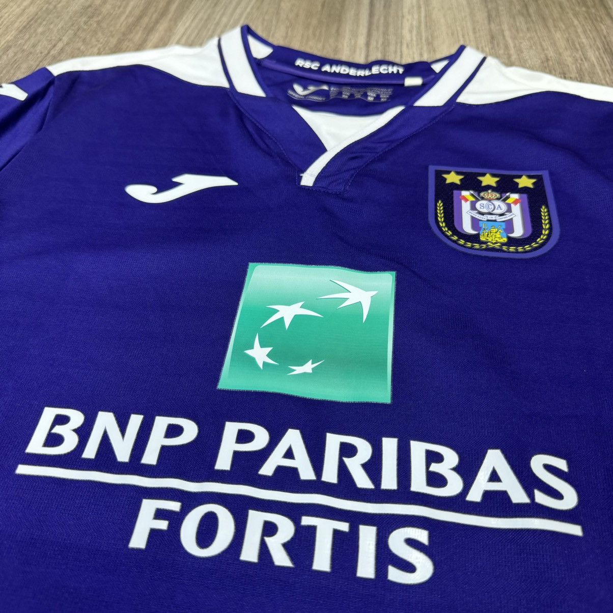 Joma Anderlecht 19/20 home shirt #4 Kompany Size US M / EU 48-50 / 2 - 4 Thumbnail