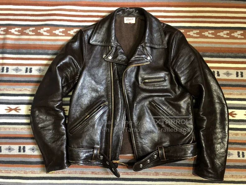 Buco Buco JH-1 leather jacket Size US S / EU 44-46 / 1 - 1 Thumbnail