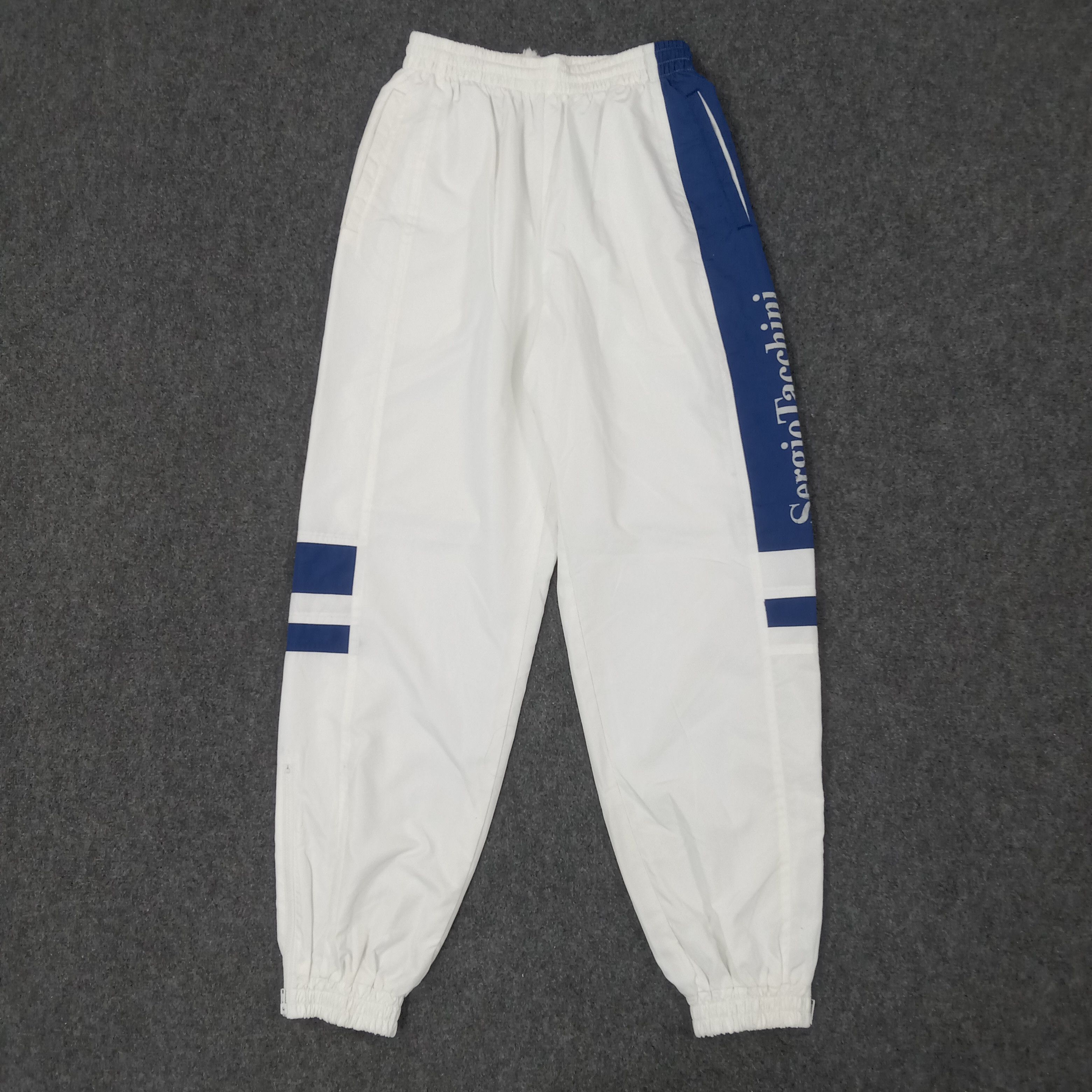 Sergio Tacchini × Vintage Sergio Tacchini Sports Style Jogger Pants C217N27 Size US 35 - 1 Thumbnail
