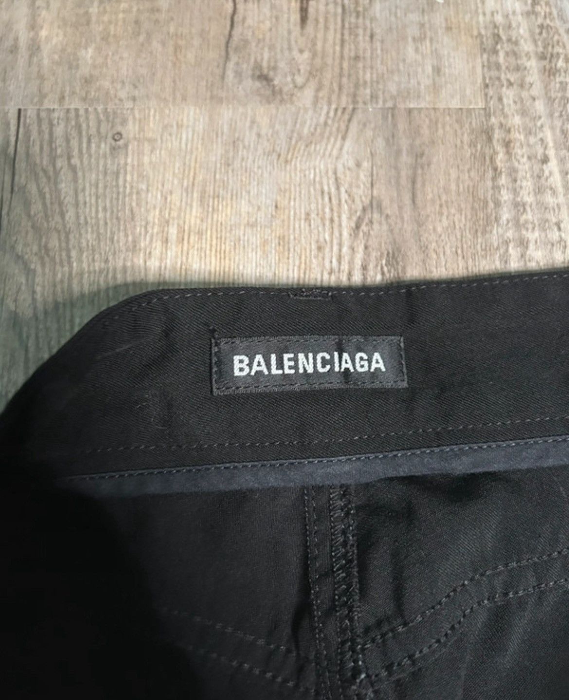 Balenciaga Sample Balenciaga wide suit Pants in Black Size US 30 / EU 46 - 7 Thumbnail