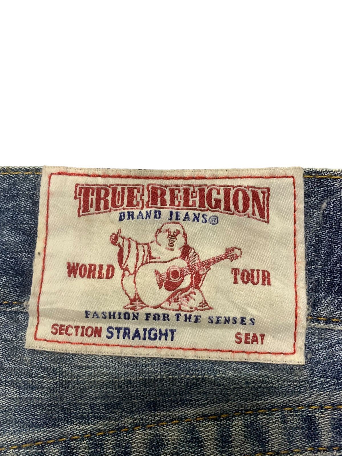 True Religion × Vintage True Religion Straight Cut Denim Pants Jeans Size US 31 - 12 Thumbnail