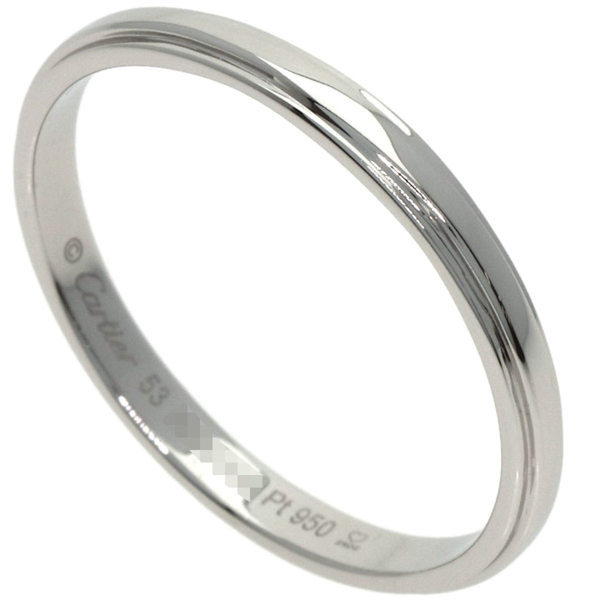 Cartier Cartier Damour Ring, Platinum PT950, Women's CARTIER Size ONE SIZE - 1 Thumbnail