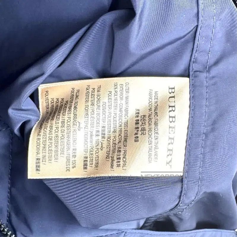 Burberry Burberry Women's Blue Lightweight Jacket. Size XL / US 12-14 / IT 48-50 - 5 Thumbnail