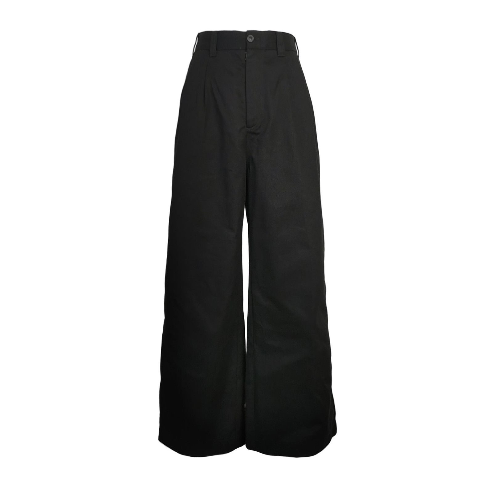 Maison Margiela Maison Margiela Cotton Solid Wide-Leg Pants Size US 32 / EU 48 - 1 Thumbnail