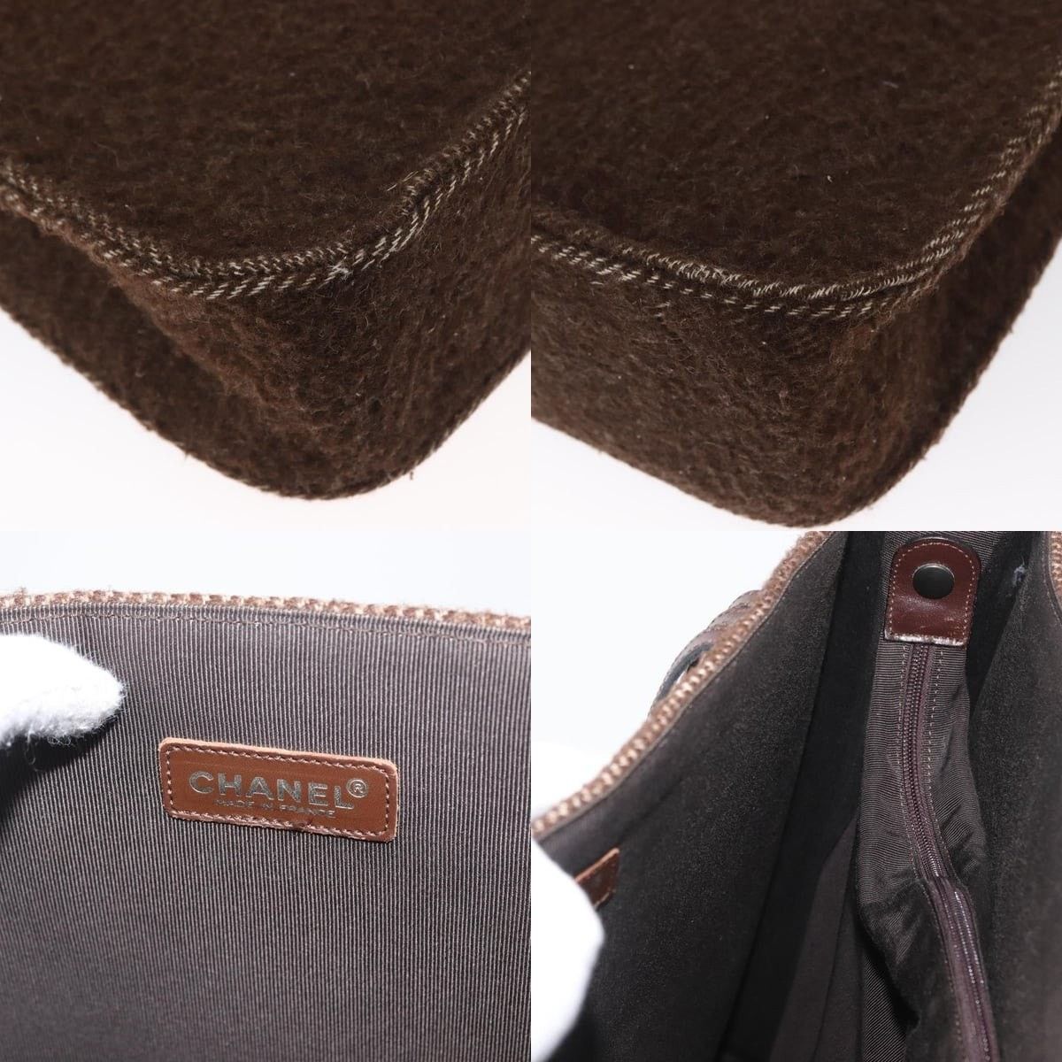 Chanel Chanel Mouton Brown CC Tote Bag Size ONE SIZE - 6 Thumbnail