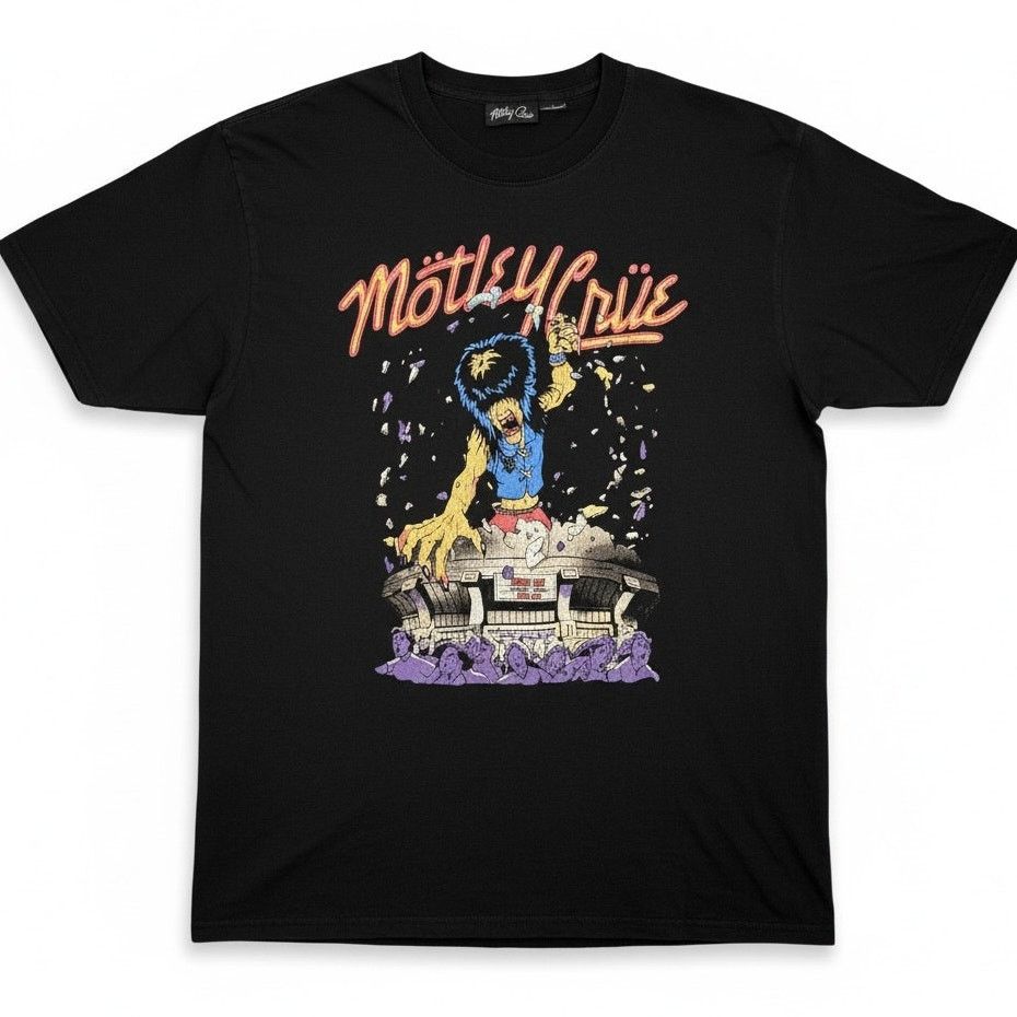 Other Motley Crue Allister King Kong Men's XL Black T-Shirt Band Size US XL / EU 56 / 4 - 1 Thumbnail