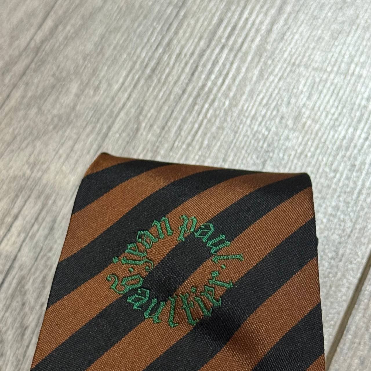 Jean Paul Gaultier Vintage Jean Paul Gaultier Silk Tie Size ONE SIZE - 7 Thumbnail