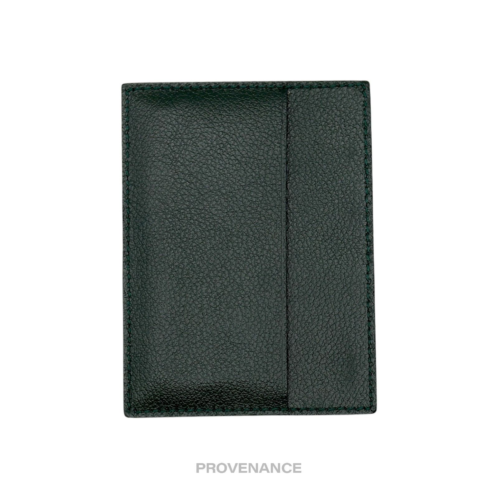 Rolex 🔴 Rolex Card Holder Wallet - Green Leather Size ONE SIZE - 2 Thumbnail