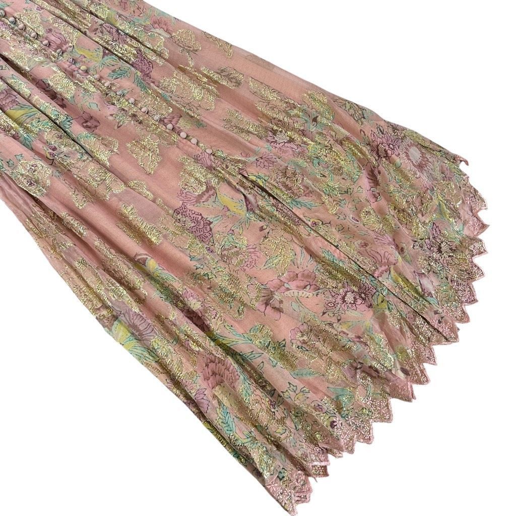 Other HEMANT AND NANDITA Nora Maxi Dress in Rose Pink Size XS / US 0-2 / IT 36-38 - 5 Thumbnail