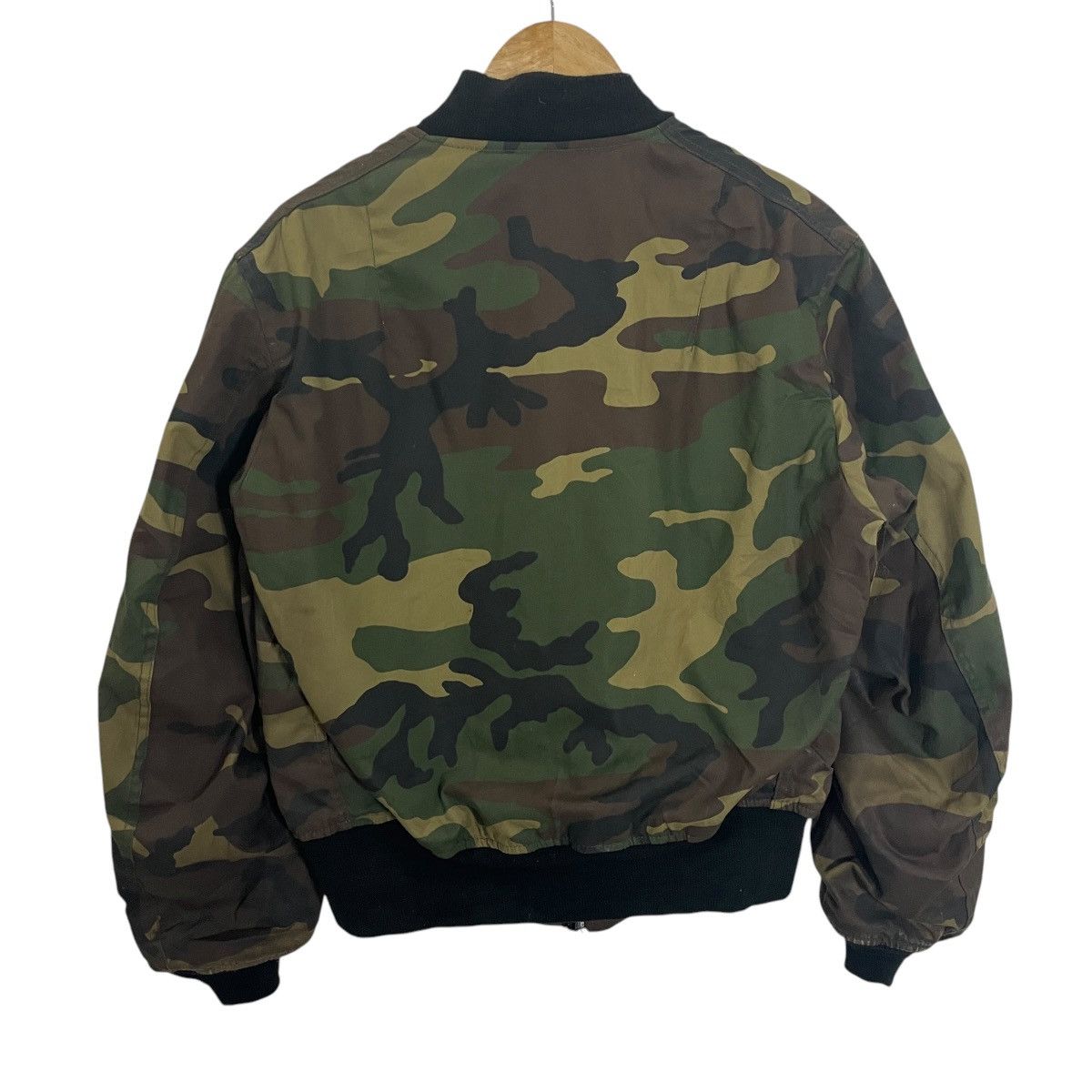 激シブ　アルファ　N-2B 米国製　80s 超美品 80s' N-2B フライトジャケット 当時物 ヴィンテージ 軍モノ 美品 古着