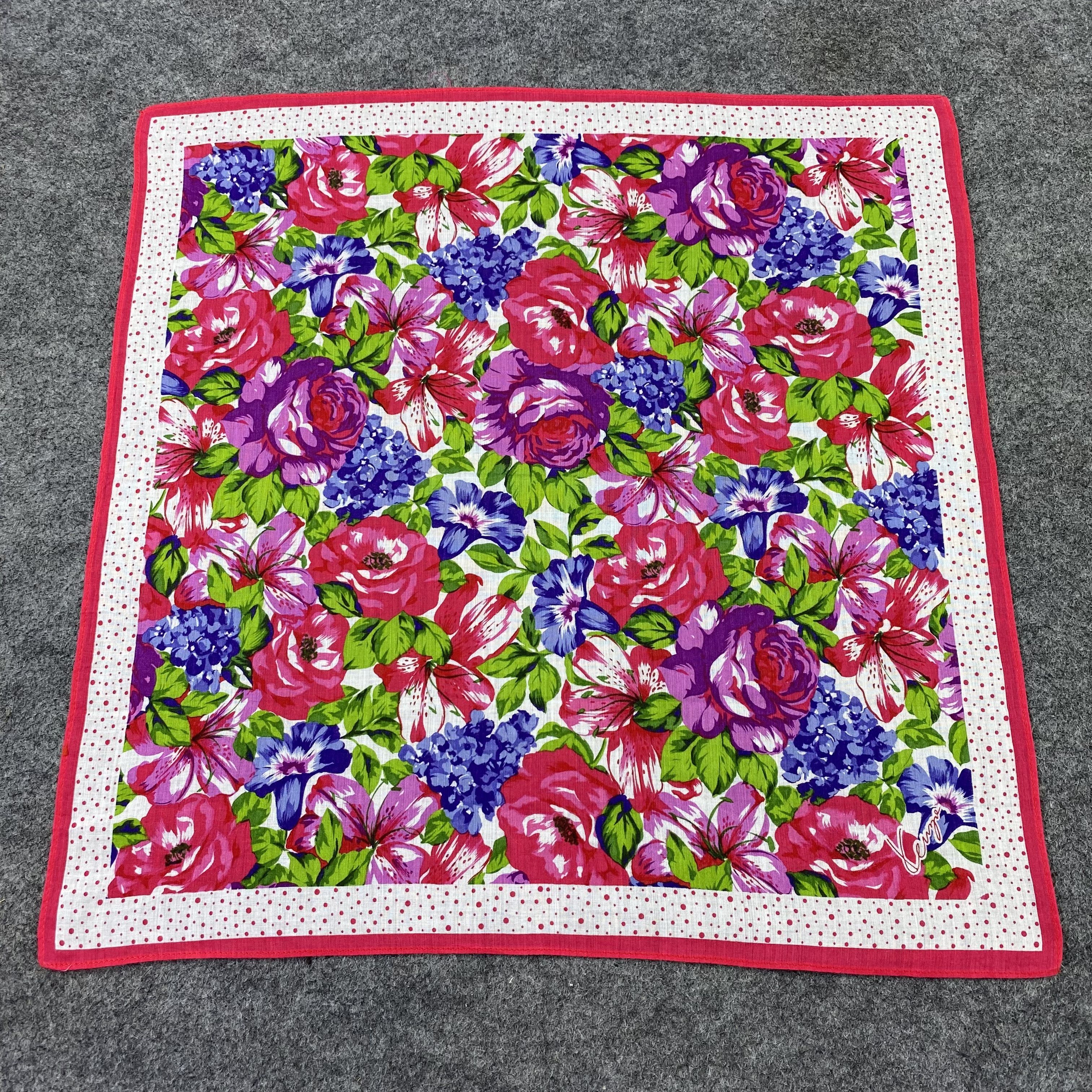 Kenzo × Vintage Kenzo Handkerchief / Bandana / Neckerchief-B1360 Size ONE SIZE - 3 Thumbnail