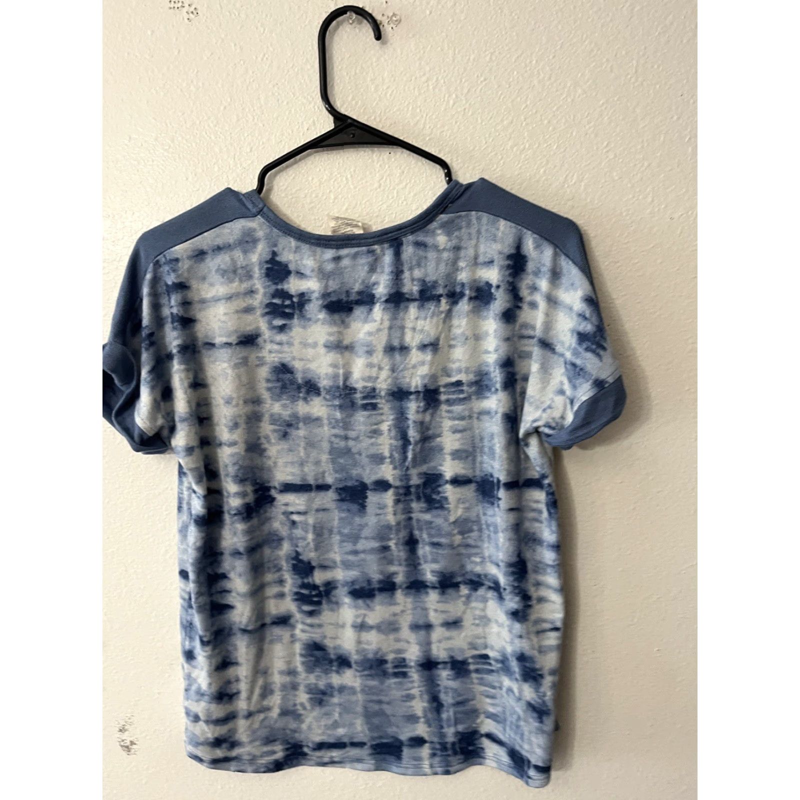 Lucky Brand Lucky Brand Sleep Shirt Womens Small Blue Tie Dye Long Sleeve Lounge S/S Size S / US 4 / IT 40 - 3 Thumbnail