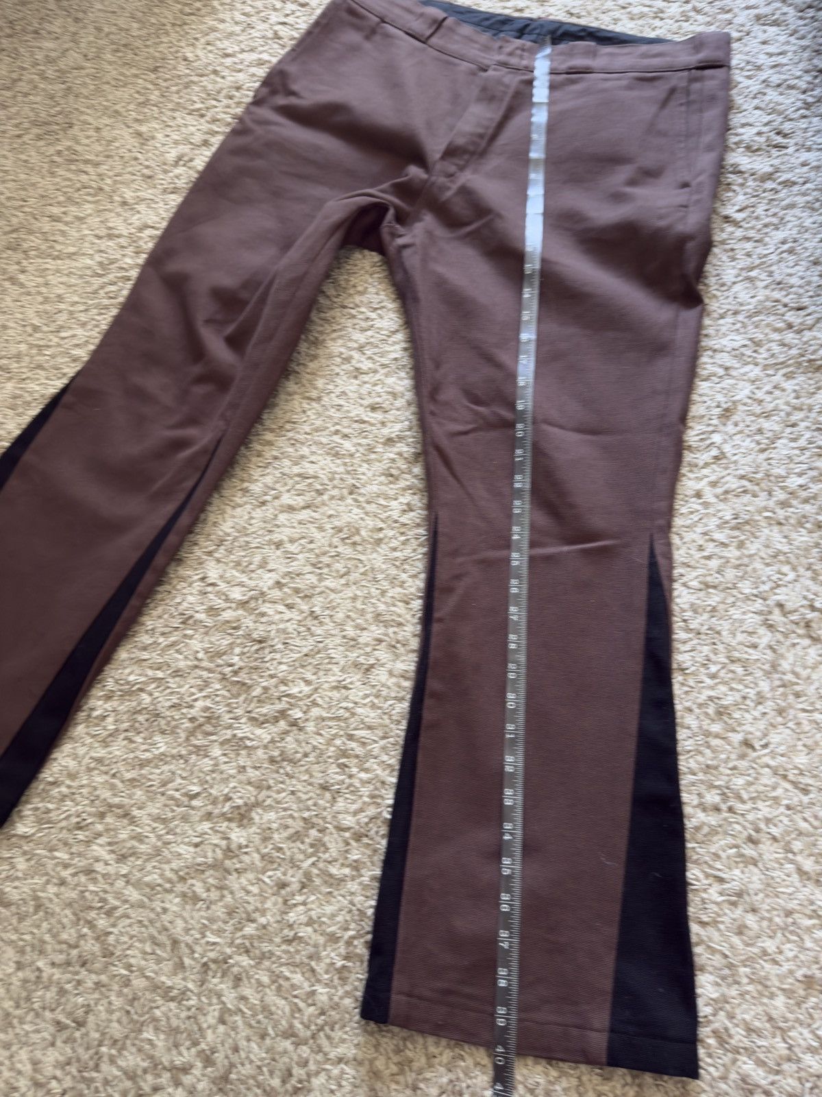 Raf Simons Raf Simons Heavy Canvas Flared Pants SS21 Contrasting Insert Size US 34 / EU 50 - 5 Thumbnail