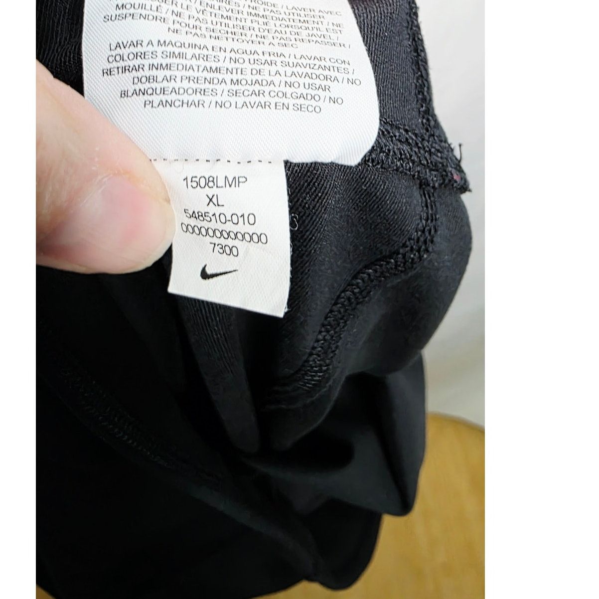 Nike Nike Black Dri Fit High Rise Leggings Athletic Size XL Size 34" / US 12 / IT 48 - 10 Thumbnail