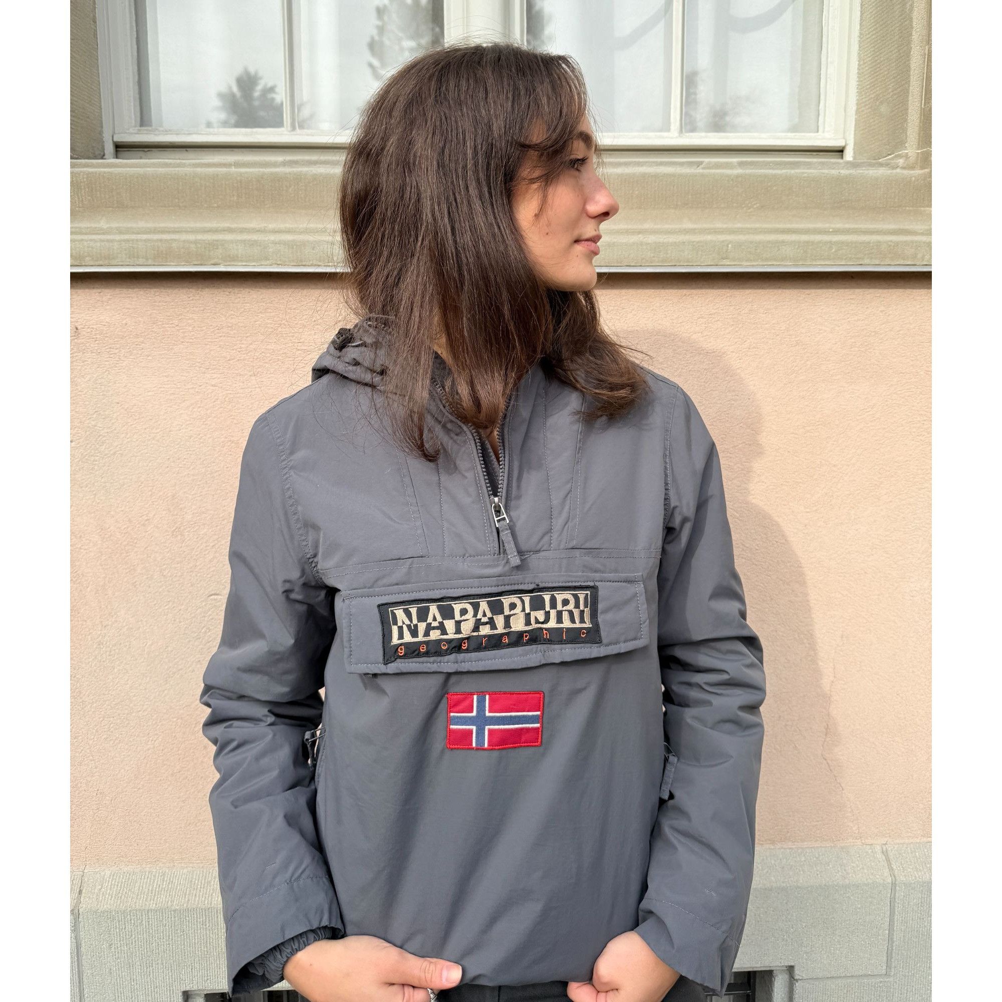 Napapijri Napapijri Windbreaker dark grey Size US M / EU 48-50 / 2 - 2 Thumbnail