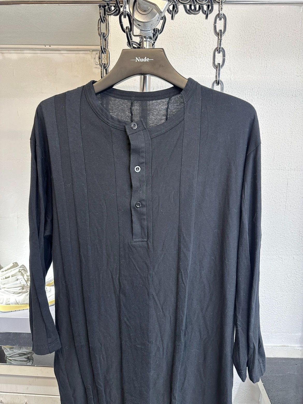 Yohji Yamamoto Yohji Yamamoto pour homme long sleeves tee-2505 Size US L / EU 52-54 / 3 - 2 Thumbnail