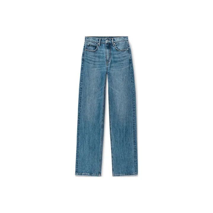 Alexander Wang Alexander Wang Casual Relaxed Denim Pants - Size 25" / US 0 / IT 36 - 1 Thumbnail