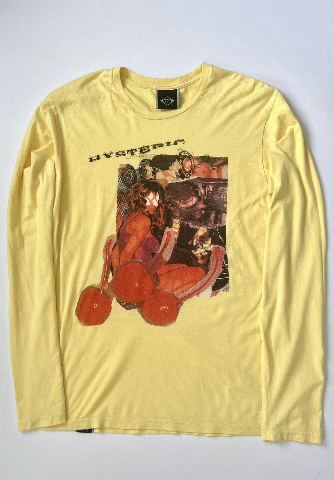 Hysteric Glamour Pinup Back Graphic Longsleeve Shirt | Grailed