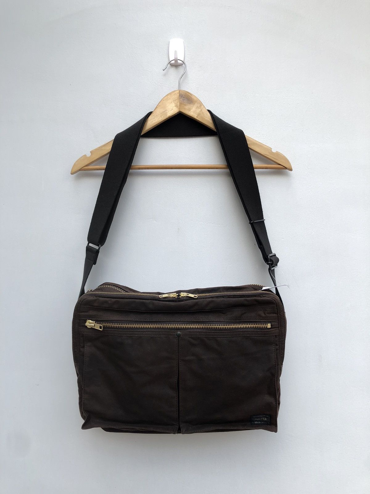 Porter Porter Double Shoulder Brown Bag Size ONE SIZE - 1 Thumbnail