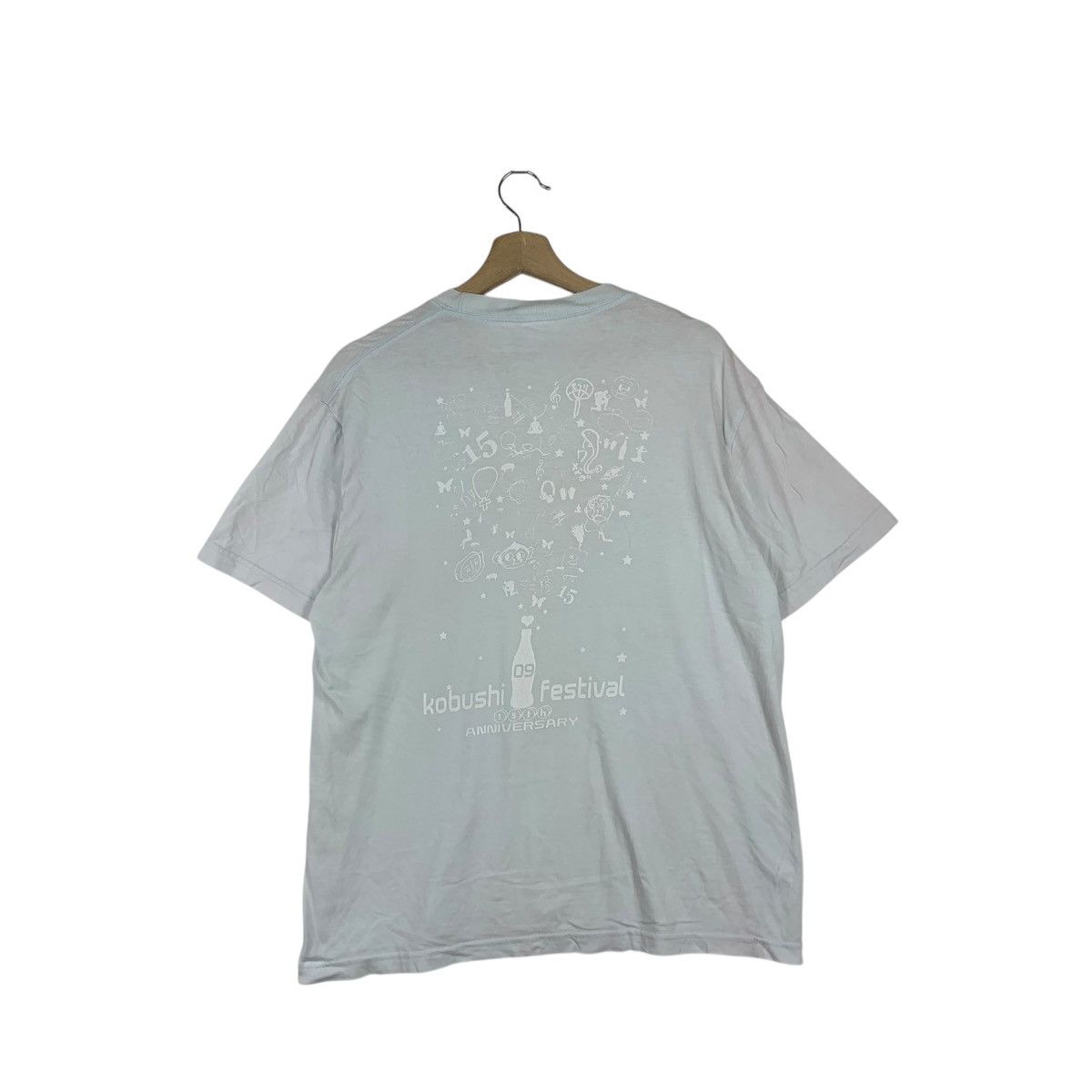 Vintage KAMISAGI KOBUSHI LIVE Festival 15th Anniversary Tee Shirt Size US L / EU 52-54 / 3 - 5 Thumbnail