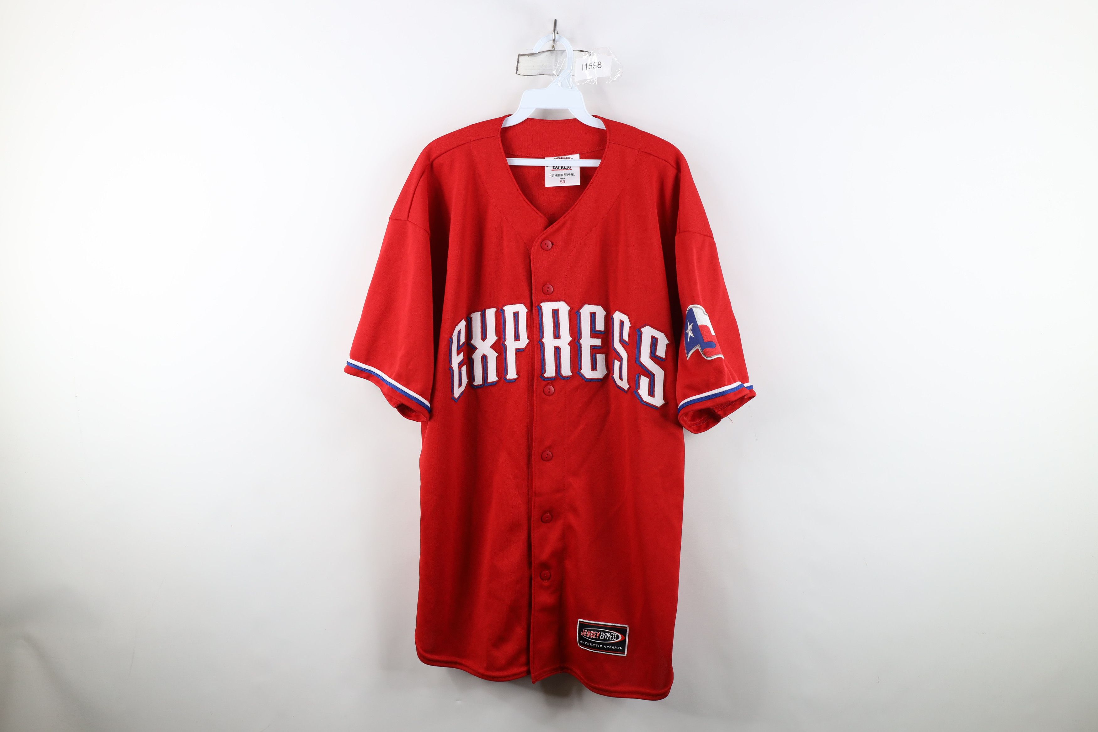 Vintage Minor League Baseball Round Rock Express Baseball Jersey Size US XXL / EU 58 / 5 - 1 Thumbnail