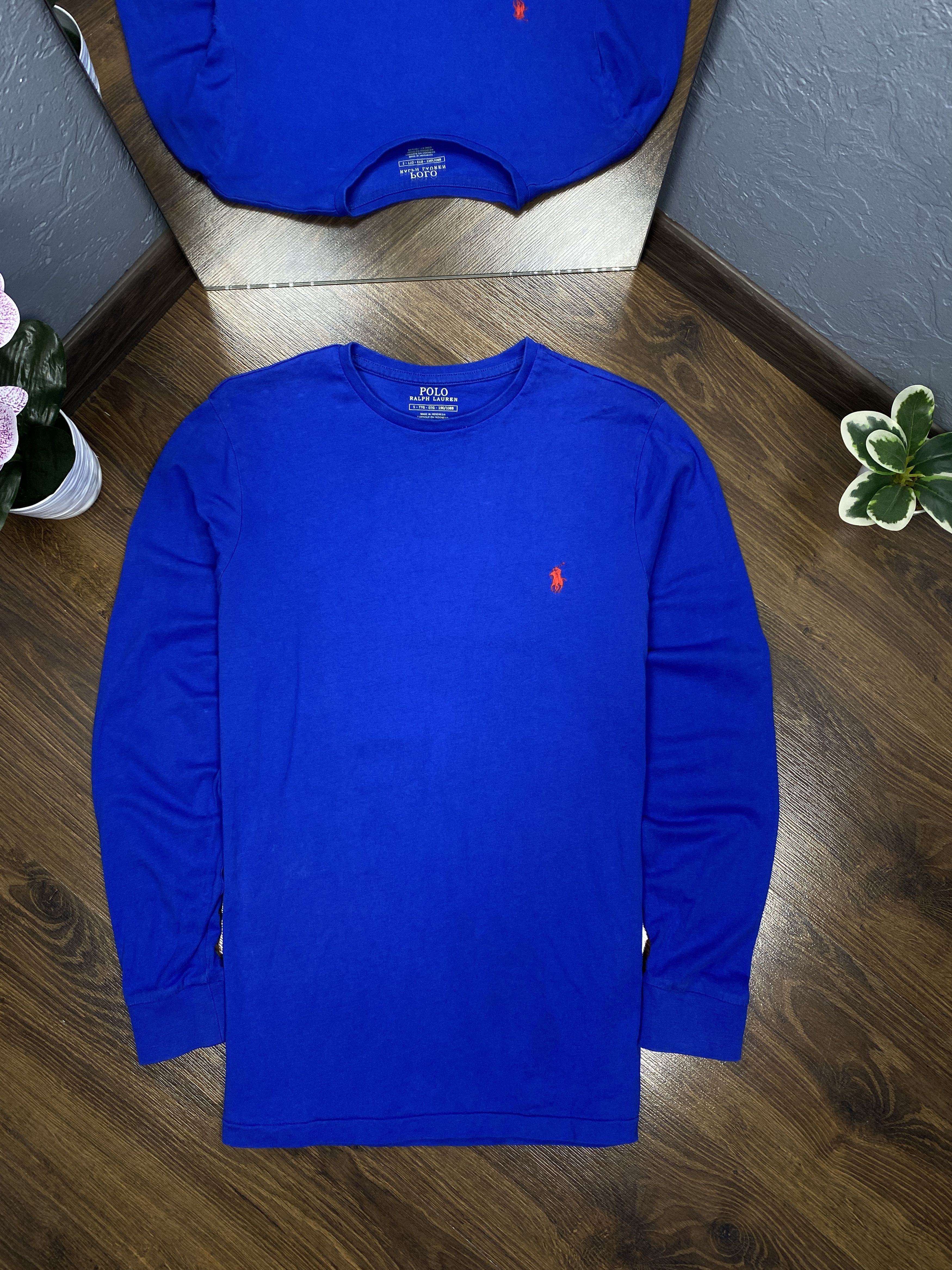 Polo Ralph Lauren Polo Ralph Lauren Mens Crew Neck Long Sleeve T-Shirt Size US S / EU 44-46 / 1 - 1 Thumbnail