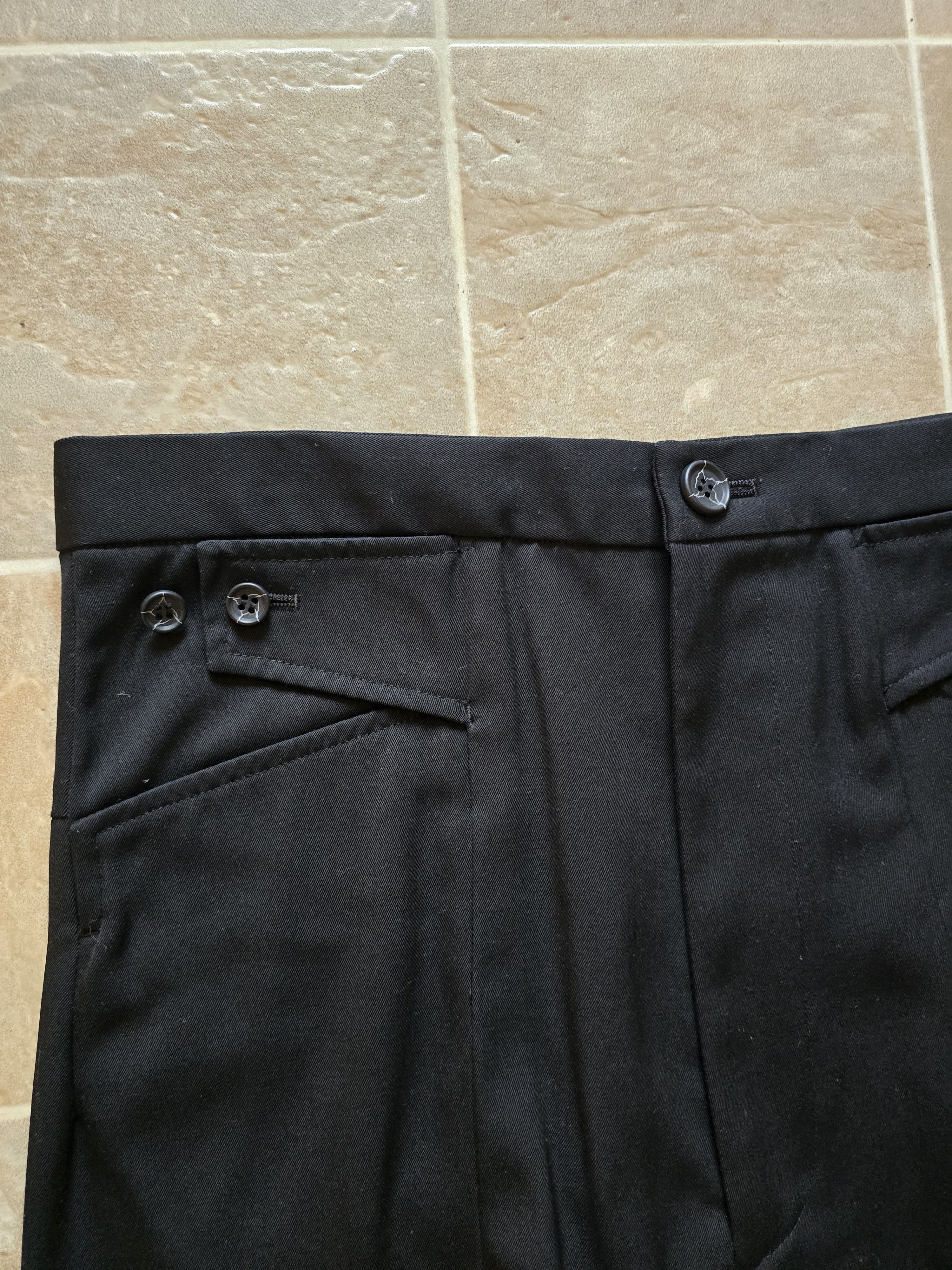 KOZABURO Kozaburo AW23 Suiting Wool Z Trousers Size US 32 / EU 48 - 3 Thumbnail