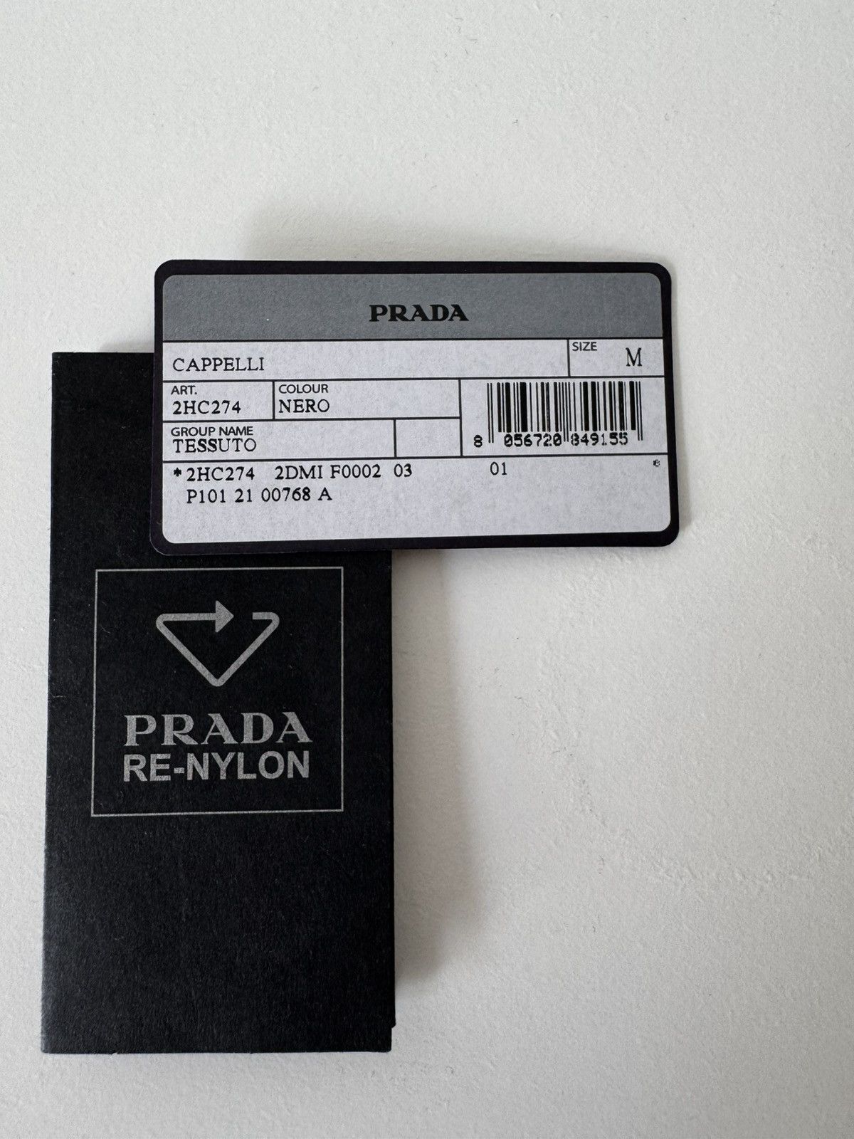 Prada Re-Nylon baseball cap M Size ONE SIZE - 14 Thumbnail