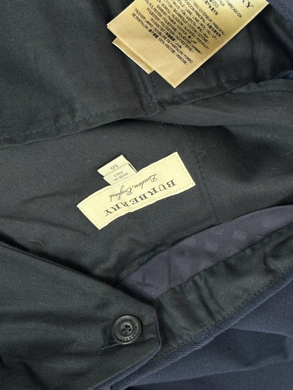 Burberry Burberry London Luxury Wool Trousers Made in Italy Size US 34 / EU 50 - 7 Thumbnail