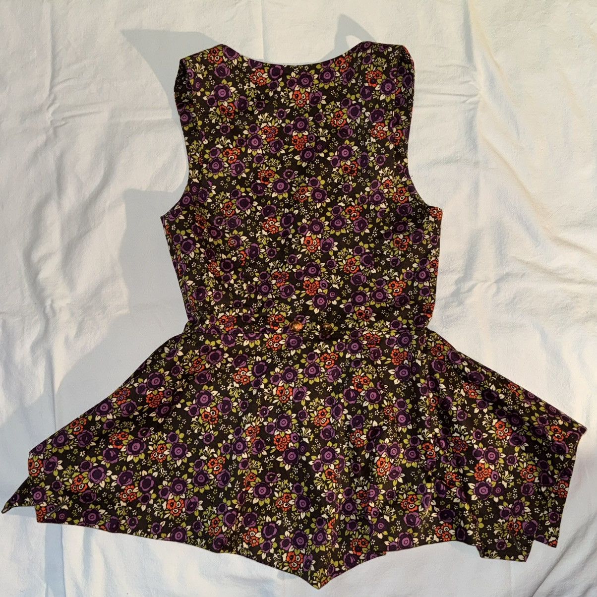Betsey Johnson Vintage Betsey Johnson Floral Bustle Corset Top Size M / US 6-8 / IT 42-44 - 3 Thumbnail