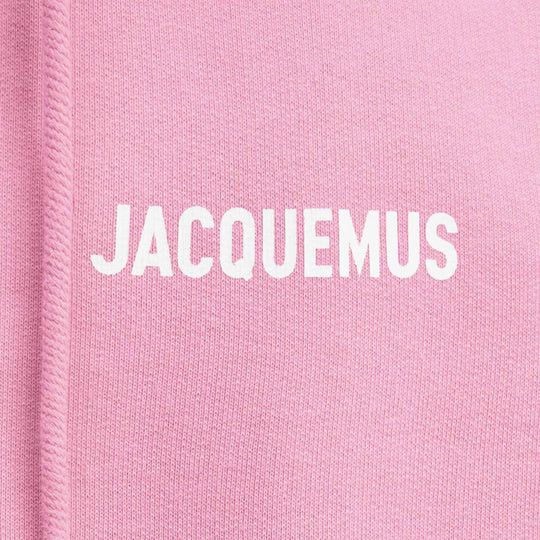 Jacquemus o1mle0325 Le Sweatshirt Court Hoodie in Pink Size L / US 10 / IT 46 - 3 Thumbnail