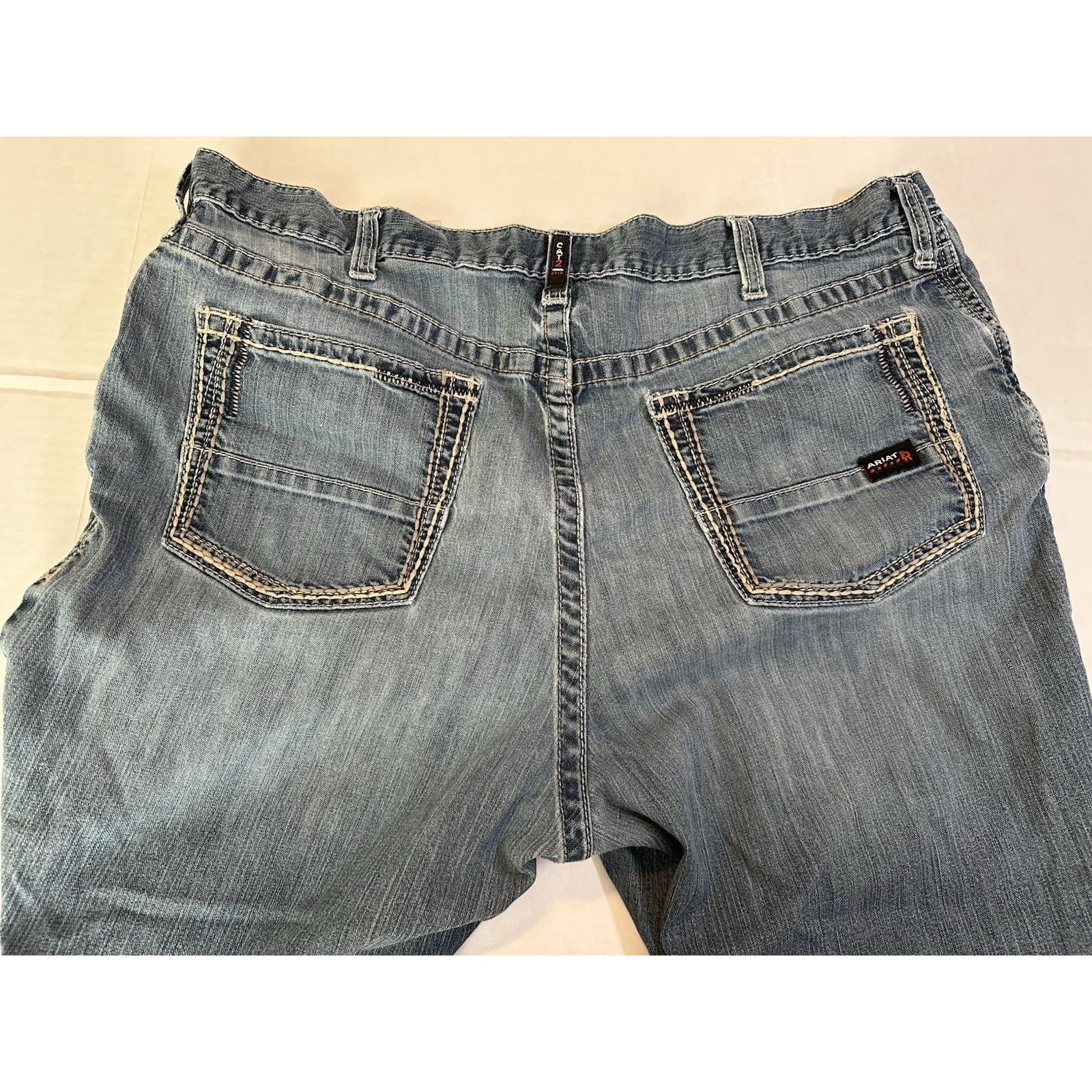 Ariat ARIAT FR Low Rise M4 Boot Jeans Blue 44/32 western CAT 2 Size US 44 / EU 60 - 13 Thumbnail