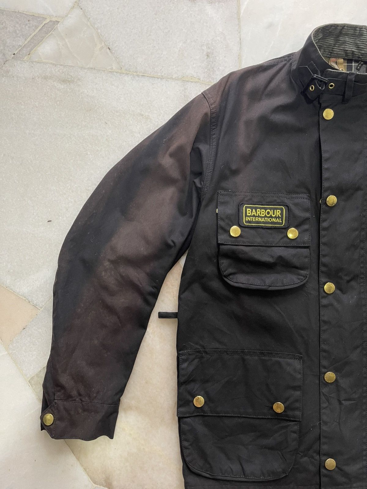 Barbour Barbour International Wax Multipocket Jacket Size US M / EU 48-50 / 2 - 12 Thumbnail