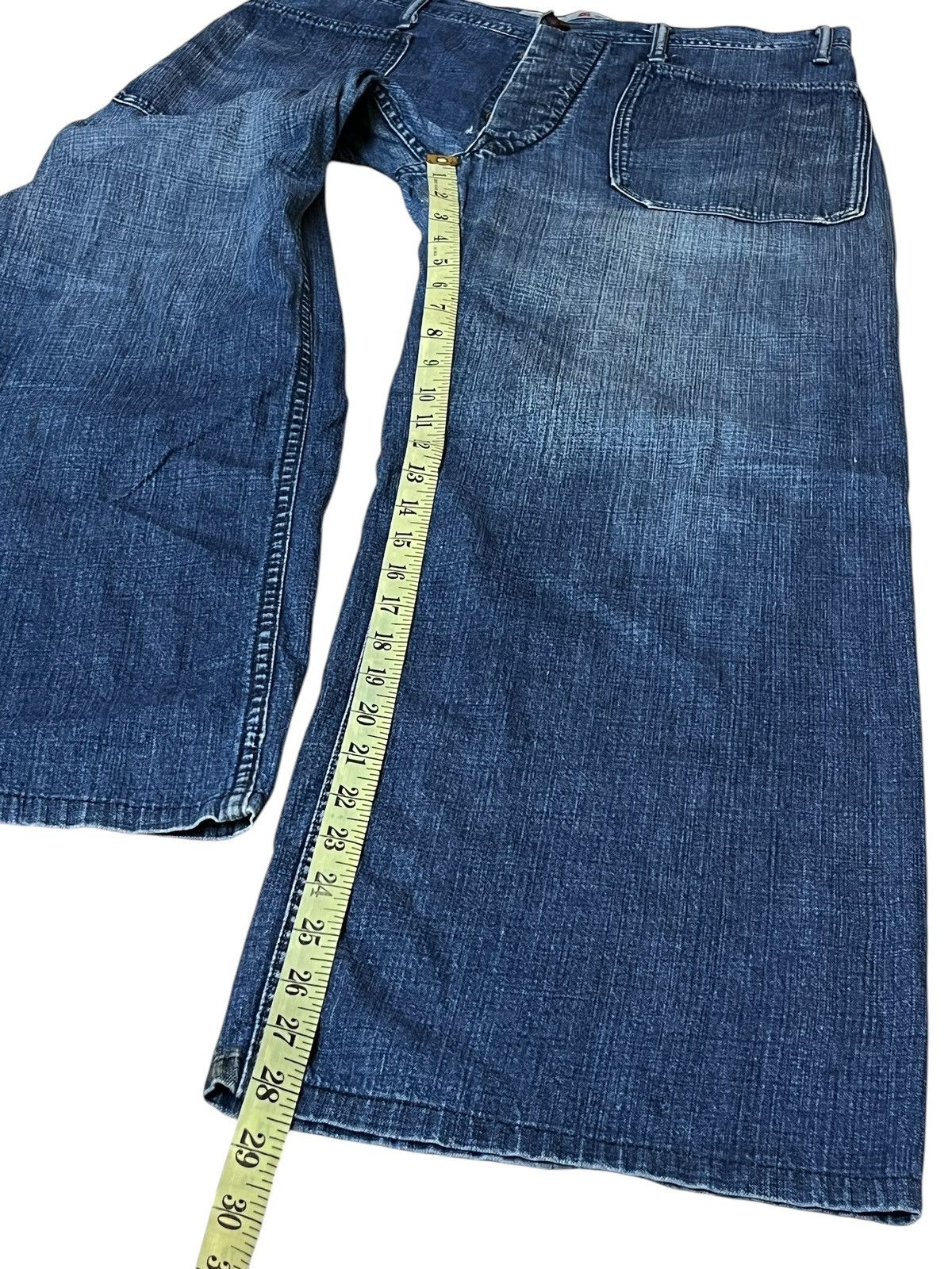 45rpm ARCHIVE JAPANESE VINTAGE 45 RPM STUDIO JAPAN WIDE LEG JEANS Size US 32 / EU 48 - 12 Thumbnail