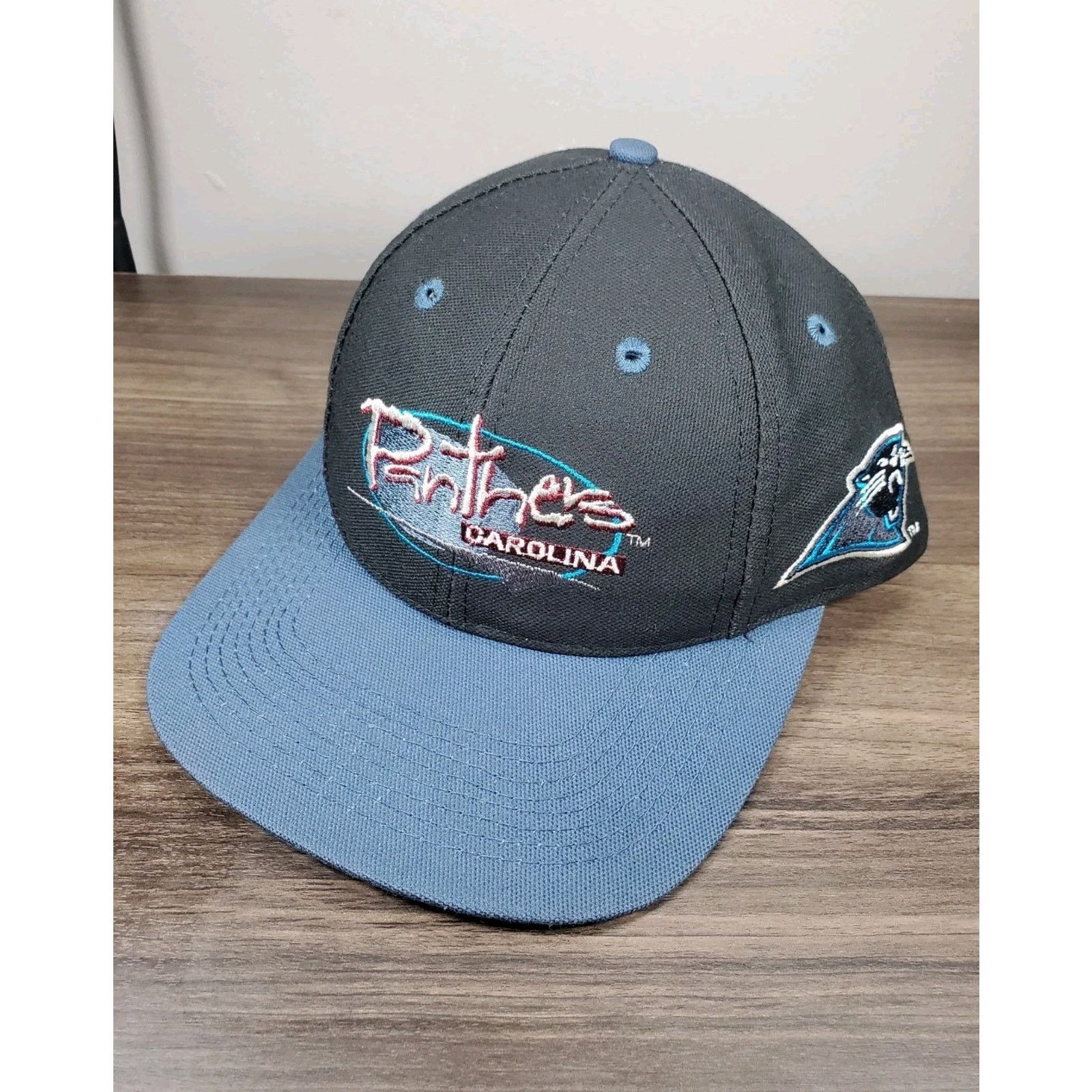 Logo Athletic × NFL RARE Vintage Carolina Panthers SnapBack Hat Team NFL 90s Size ONE SIZE - 1 Thumbnail