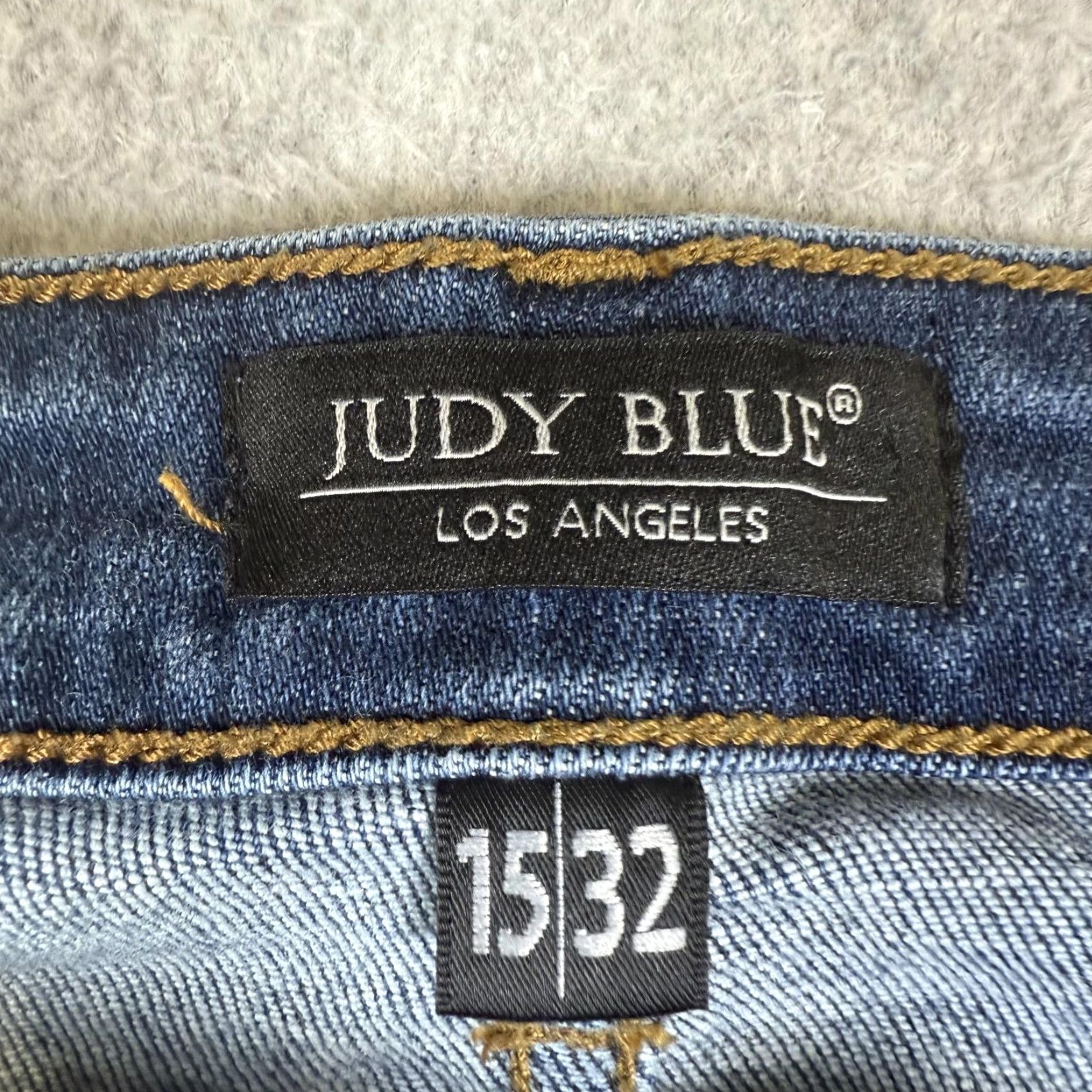 Vintage Judy Blue Jeans Jeans Women's 15/32 Blue Skinny Fit Ankle Length 32 in. Regular Blue Womens Size 24" / US 00 / IT 34 - 2 Thumbnail