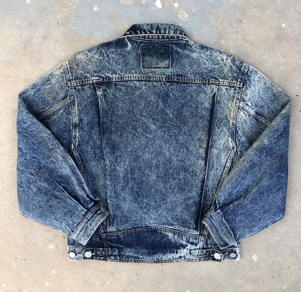 Edwin Vintage Edwin Asid Wash Trucker Denim Jacket Size US M / EU 48-50 / 2 - 14 Thumbnail