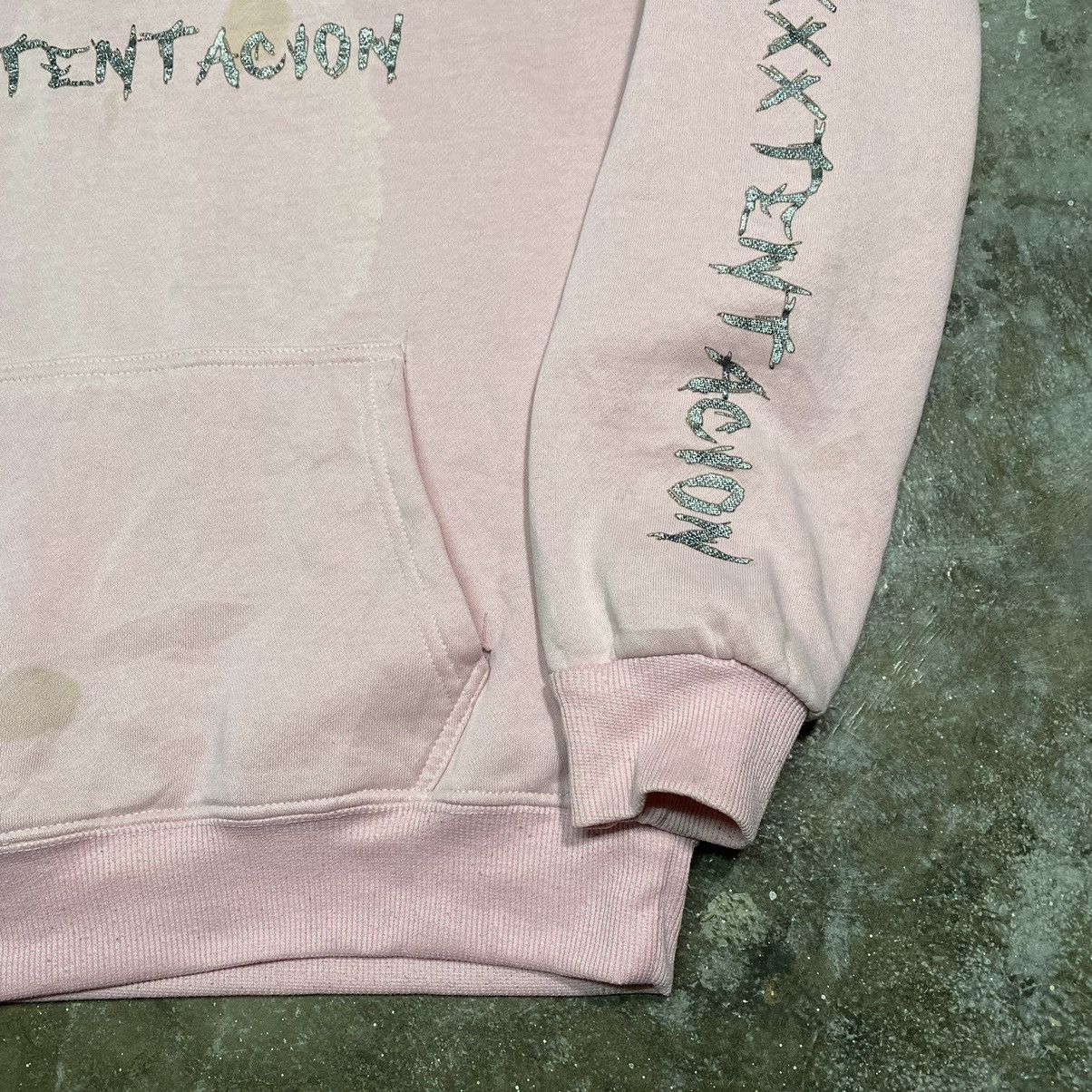 Band Tees × Rap Tees RARE🔥 XXXTENTACION PINK HOODIE Size US M / EU 48-50 / 2 - 11 Thumbnail