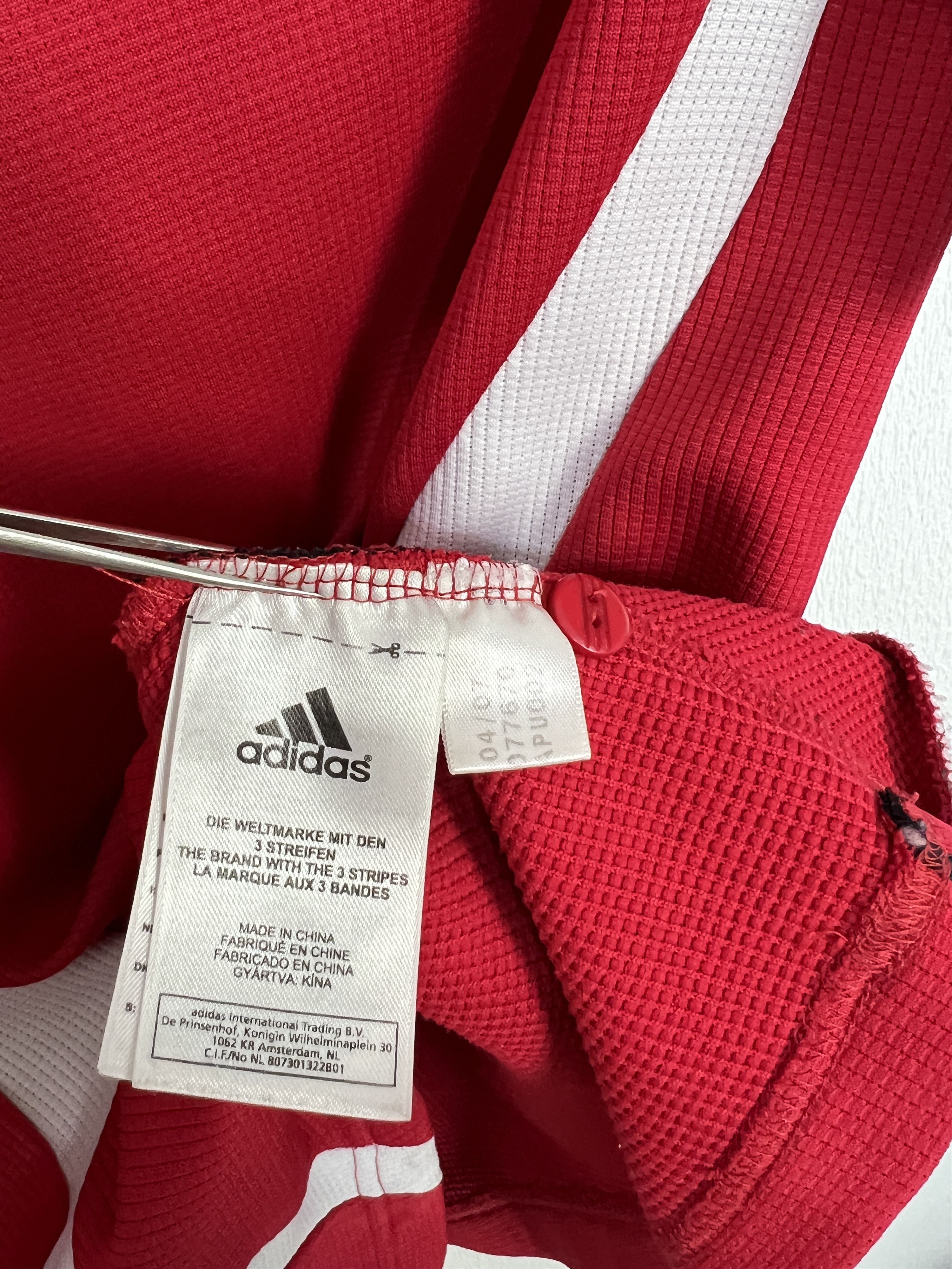 Adidas Vintage Adidas Ajax Amsterdam Football Train Shirt Polo Size US M / EU 48-50 / 2 - 7 Thumbnail