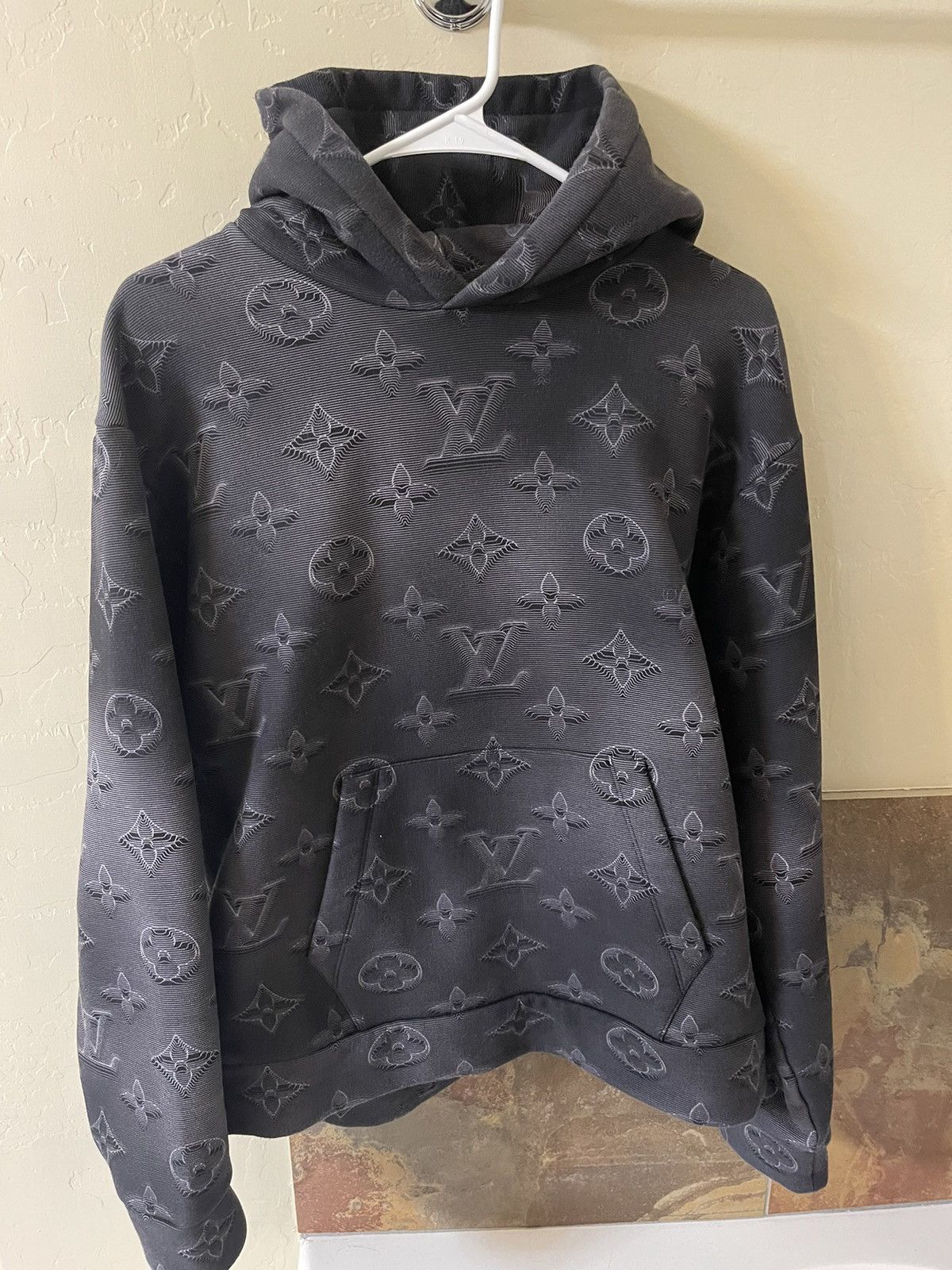 Louis Vuitton '2054' 3D Monogram Hoodie | Grailed