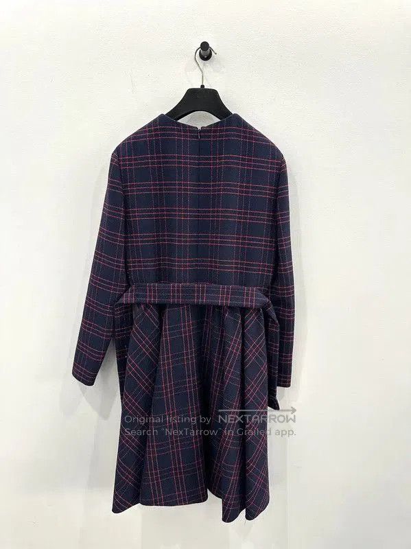 Dior Dior Burgundy Wool Dress for Women . Size M / US 6-8 / IT 42-44 - 1 Thumbnail