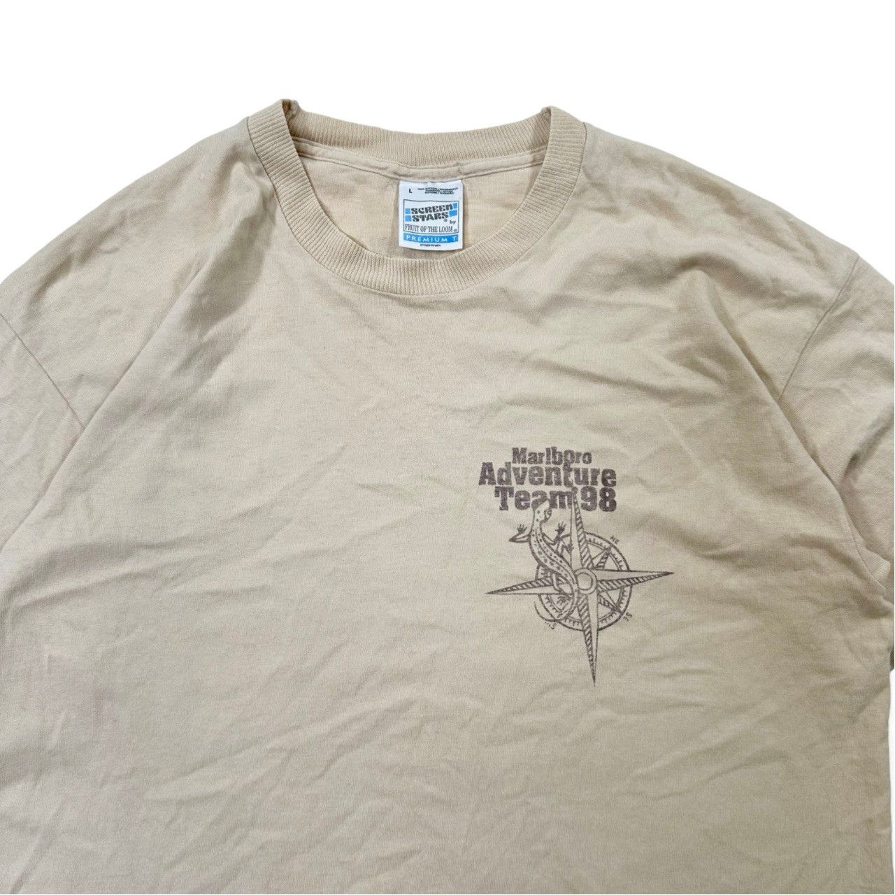 Vintage Vintage 1998 Marlboro Adventure Team Lizard Graphic T Shirt Size US L / EU 52-54 / 3 - 2 Thumbnail