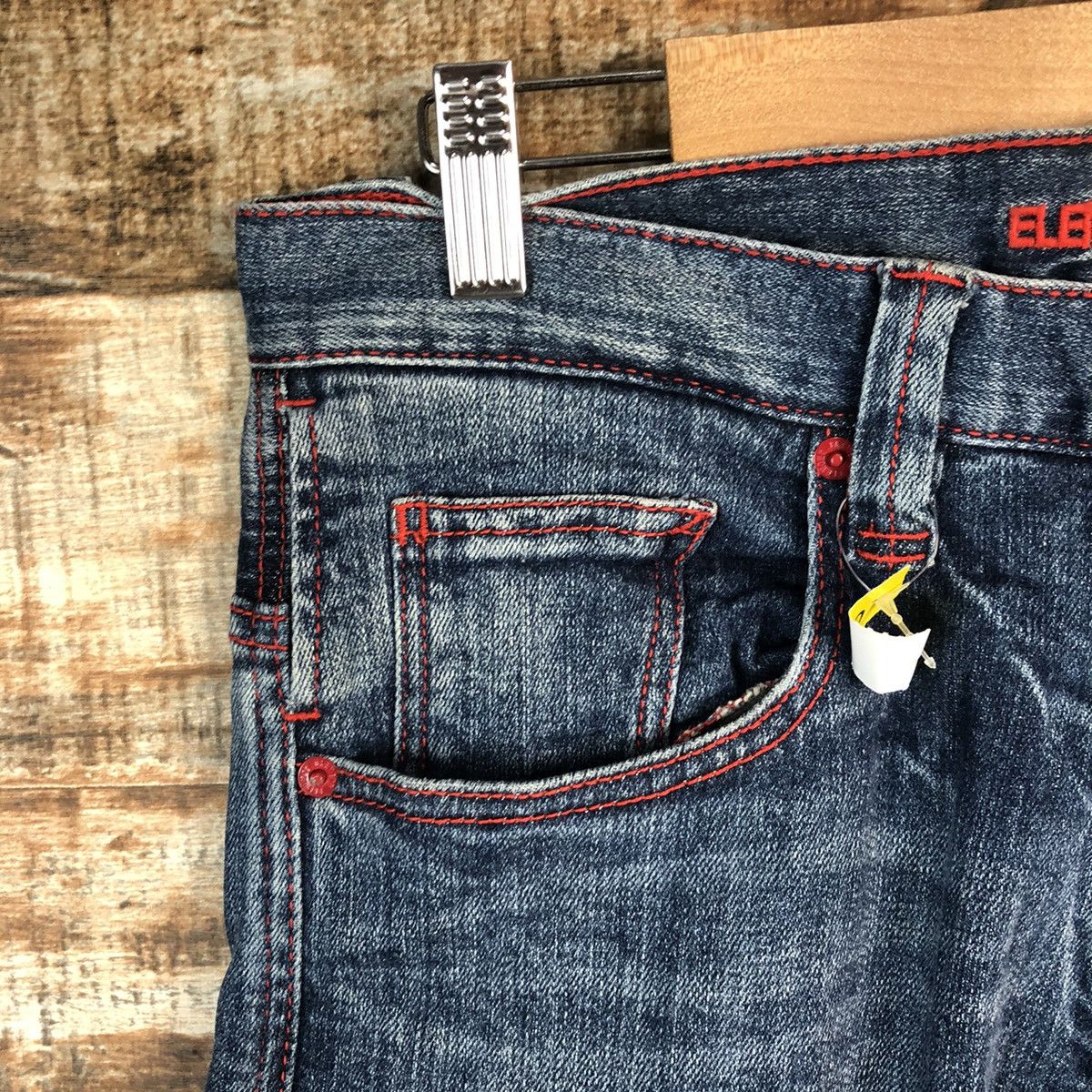 Element × Vintage DLL Element Blue selvedge Denim Pants #C122 Size US 30 / EU 46 - 7 Thumbnail