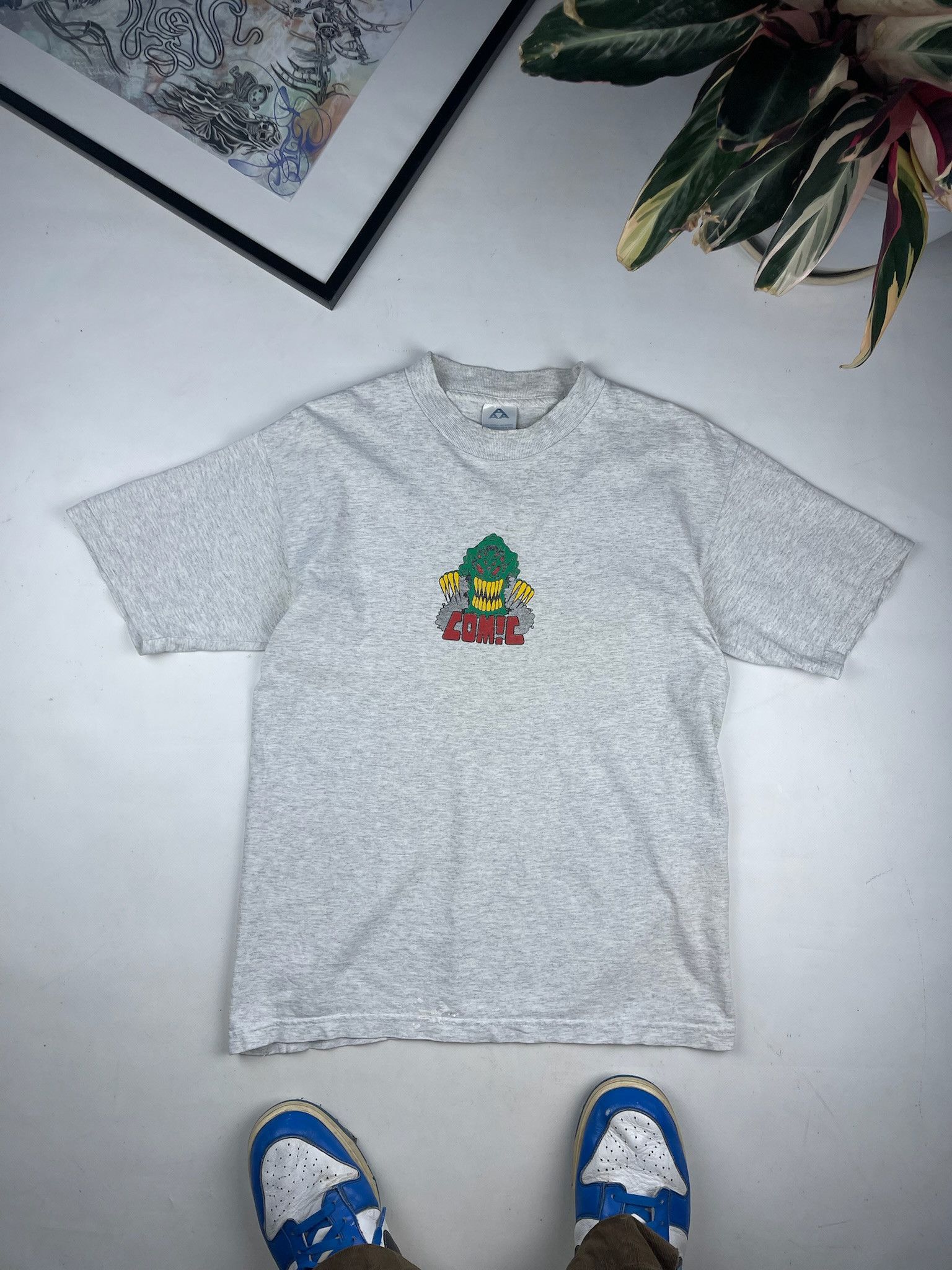 Other vintage Hook Ups Style monster Devil comic t-shirt Size US L / EU 52-54 / 3 - 3 Thumbnail