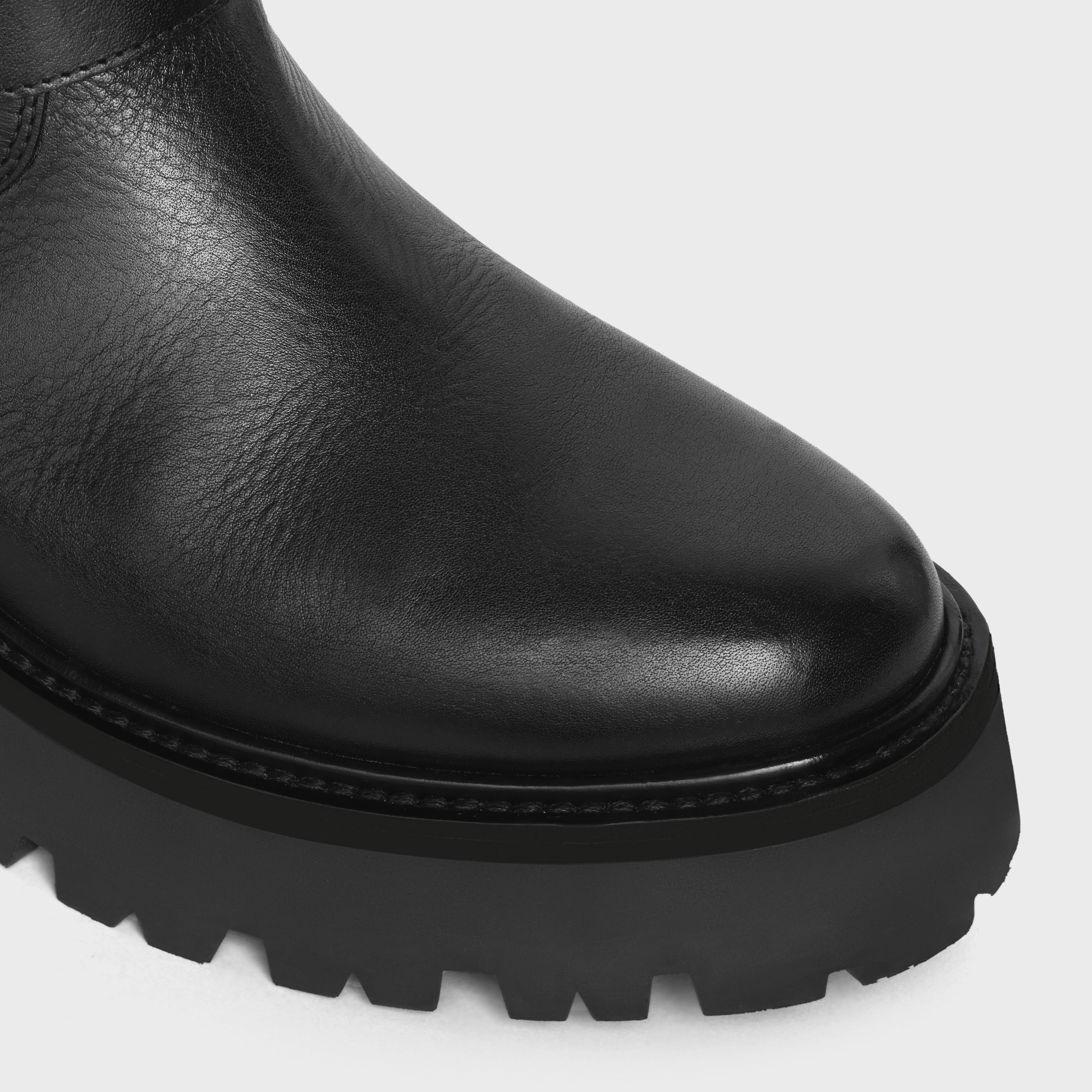 Celine o1bcso1str0925 354573882C Bulky Mid Biker Boots in Black Size US 6 / IT 36 - 4 Thumbnail