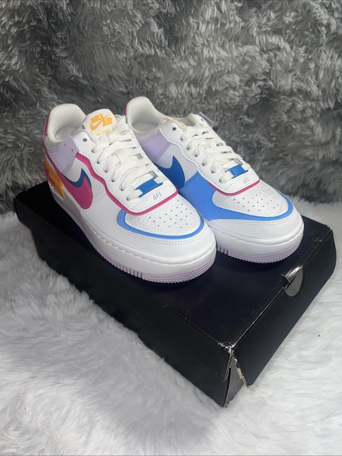 Nike Nike Wmns Air Force 1 Shadow '90s Multi-Color' Size US 6 / IT 36 - 3 Thumbnail