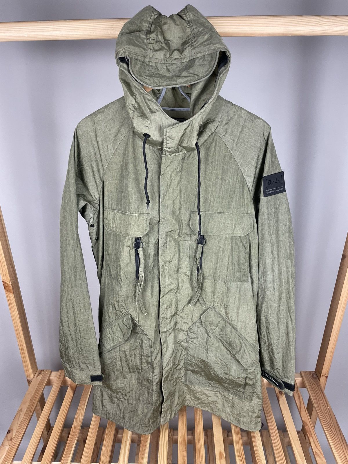 Designer × khujo Kh-U-J kilt heritage nylon parka jacket Size US L / EU 52-54 / 3 - 1 Thumbnail