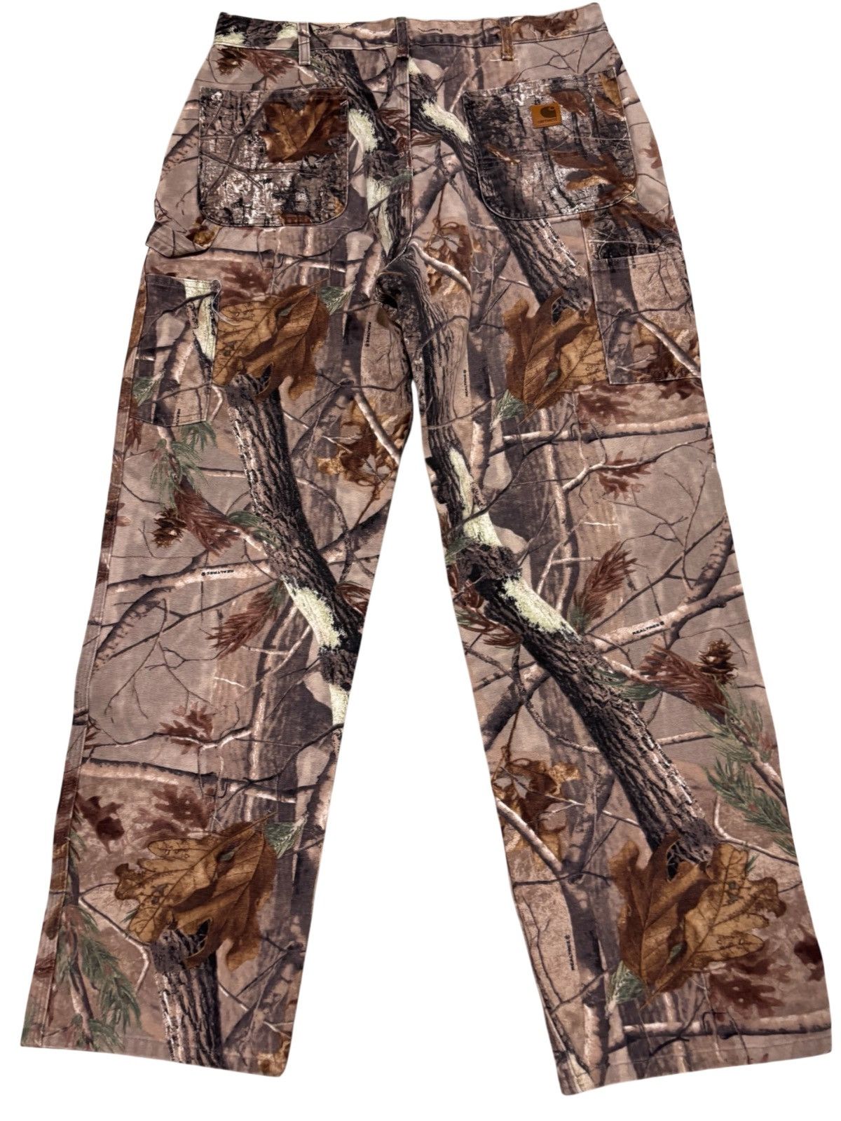 Carhartt Vintage Carhartt Realtree Camo Canvas Carpenter Pants 36x32 Size US 36 / EU 52 - 4 Thumbnail