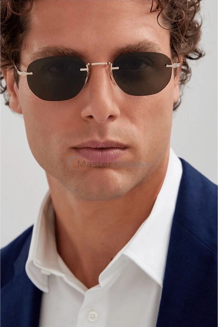 Montblanc Montblanc Men Sunglasses Square Rimless MB0303S 001 Size ONE SIZE - 12 Thumbnail